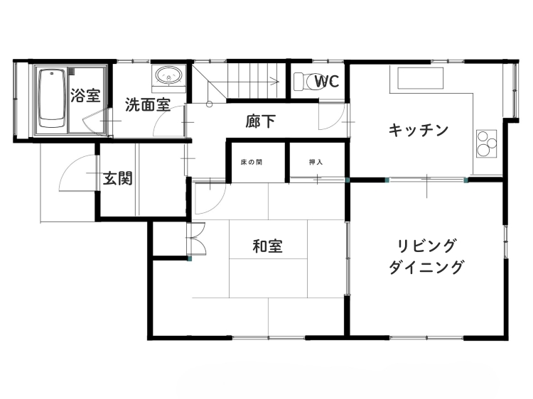 リノベーション前の図面