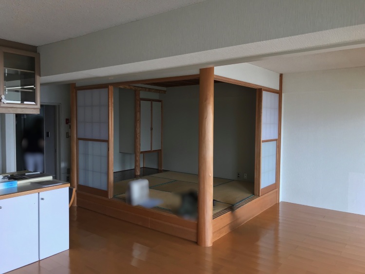 和室工事前