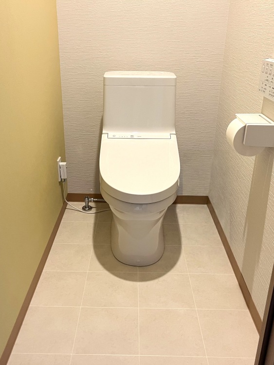 リフォーム後のトイレ