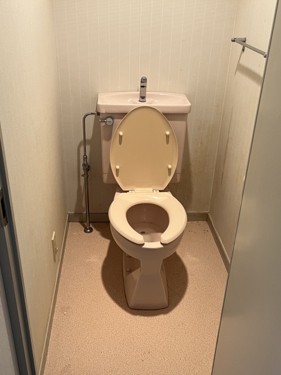 リフォーム前のトイレ