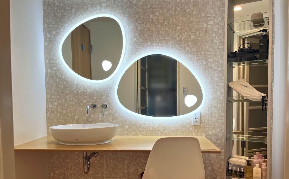 リフォーム後の洗面