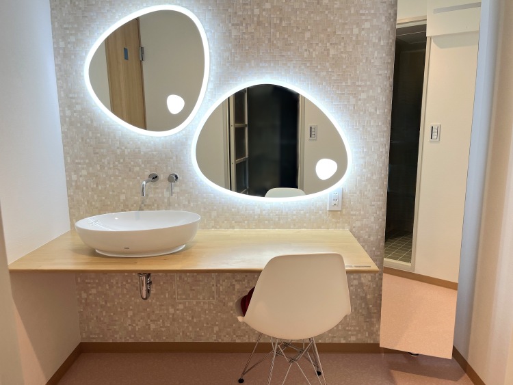 リフォーム後の洗面空間