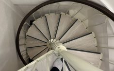 リフォーム後の螺旋階段